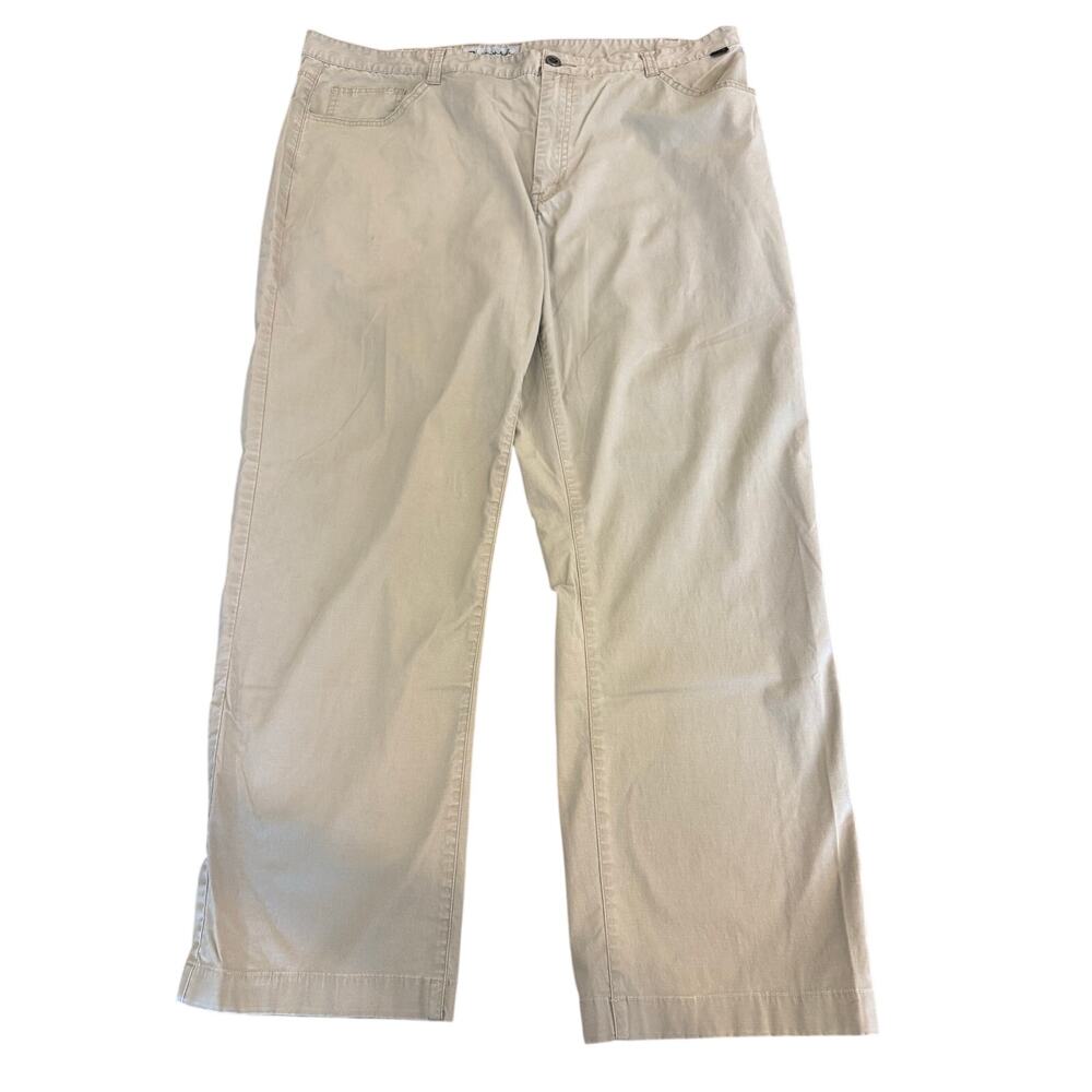 TRAVIS MATHEW Tan Khaki Chino Golf Pants Men size 40 x 28